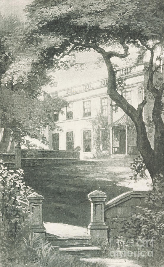 Illustrated Exterior Of British Author Photograph by Bettmann