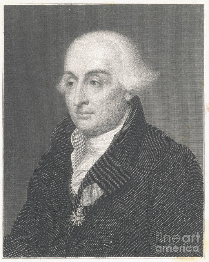 Illustrated Portrait Of Joseph Louis La by Bettmann