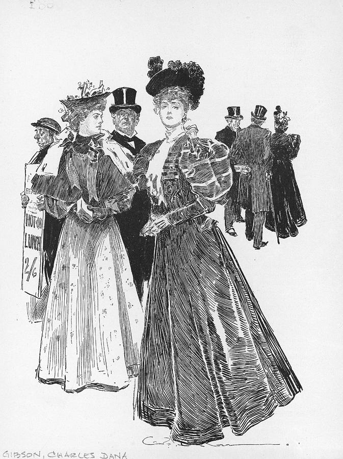 Illustration By Charles Dana Gibson Photograph by Hulton Archive
