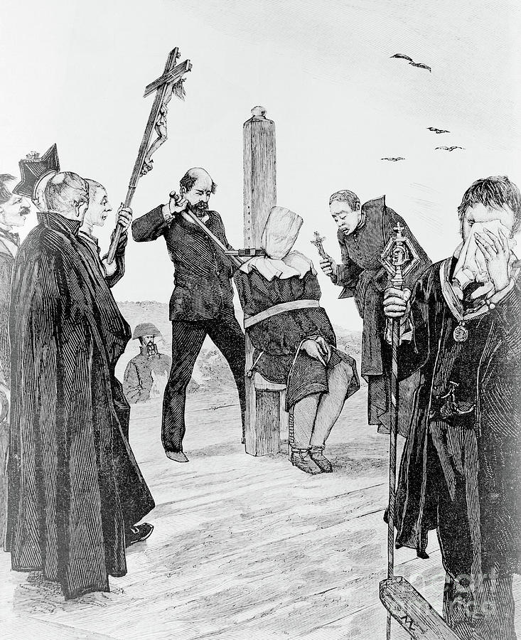 Illustration Depicting Execution Photograph by Bettmann