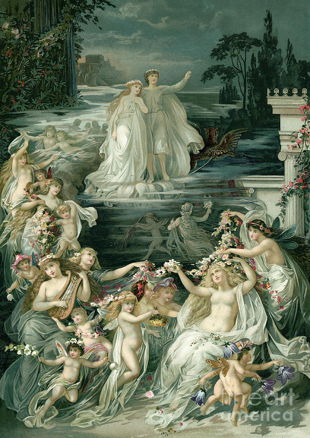 Illustration Depicting Lysander, Hermia Photograph by Bettmann Illustration Depicting Lysander, Hermia Photograph by Bettmann