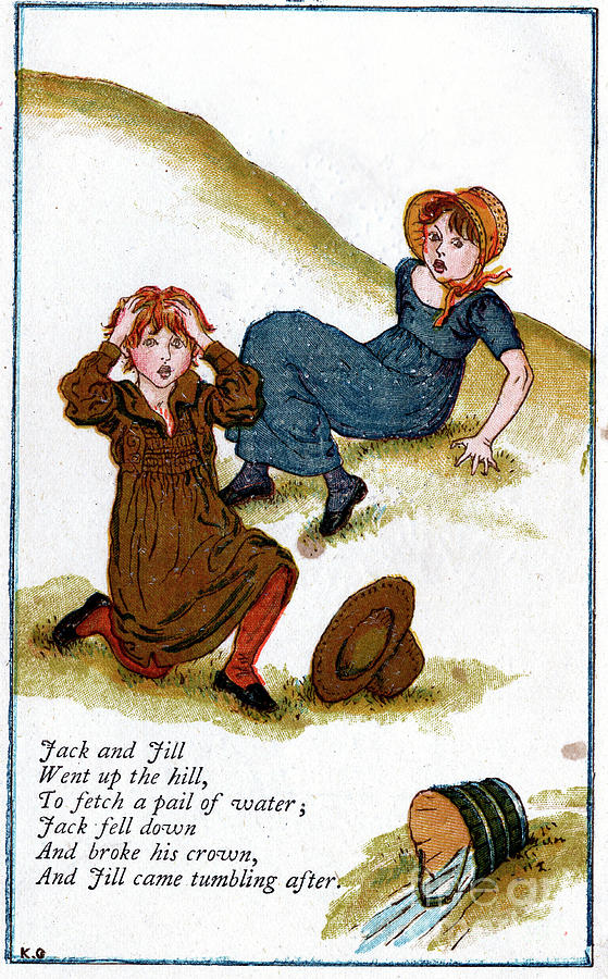 Illustration For Jack And Jill Went Drawing by Print Collector