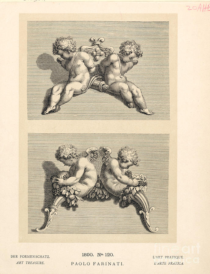 Illustration Of Cupids By Paolo Farinati Photograph by Bettmann