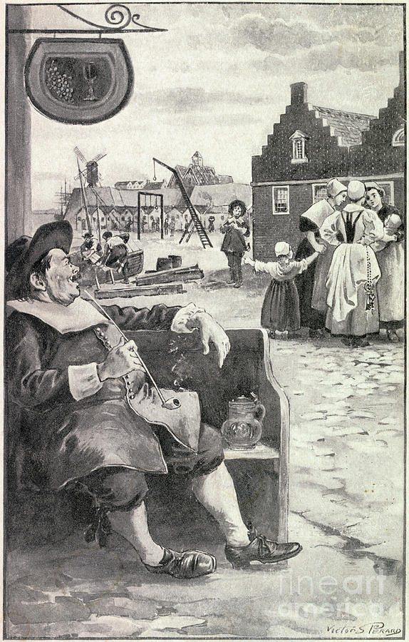 Illustration Of Early Settlers In New Photograph by Bettmann