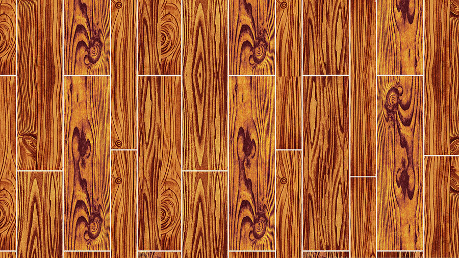 Illustration of hardwood floor Drawing by CSA Images Pixels