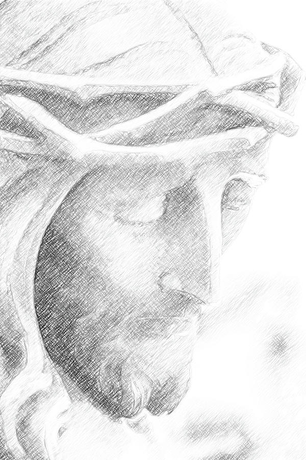 illustration of Jesus Christ Photograph by Vivida Photo PC
