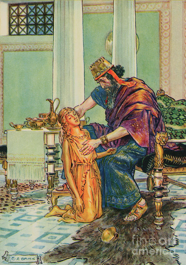 Illustration Of King Midas Seeing Photograph by Bettmann