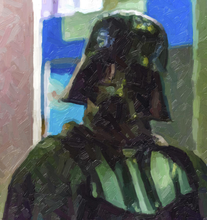 Illustration of  Lord Darth Vader Photograph by Vivida Photo PC