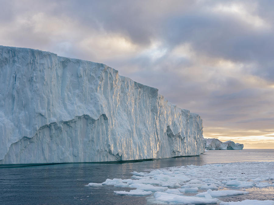 Ilulissat Icefjord Also Called Kangia Photograph by Martin Zwick - Fine ...