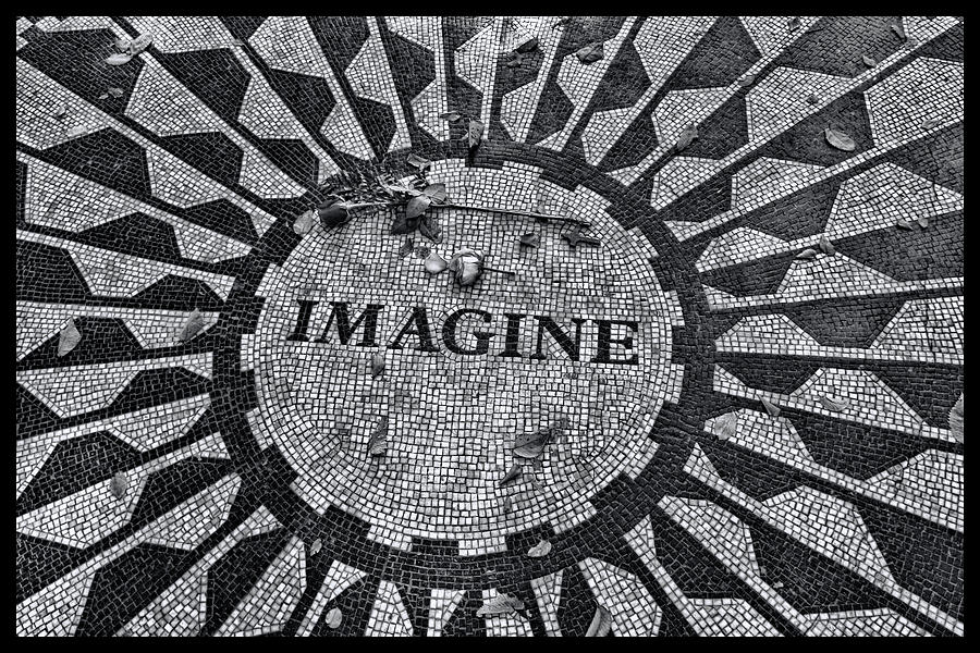 Imagine - Stawberry Fields Forever Photograph by Allen Beatty