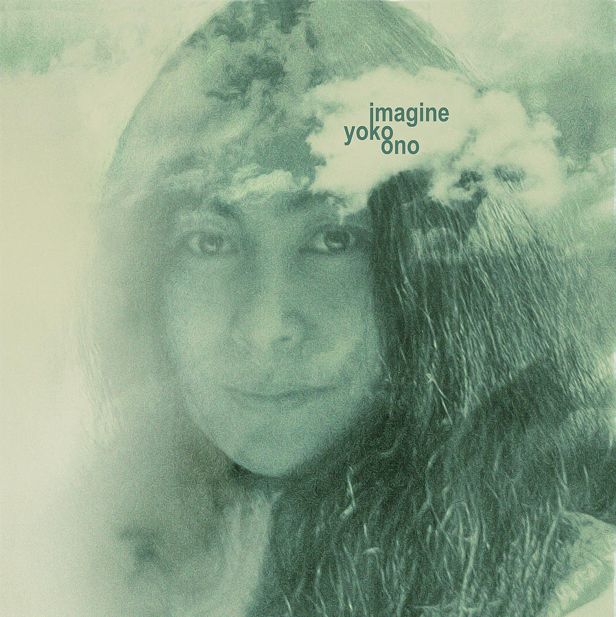 Imagine Yoko Ono Digital Art by Mal Bray