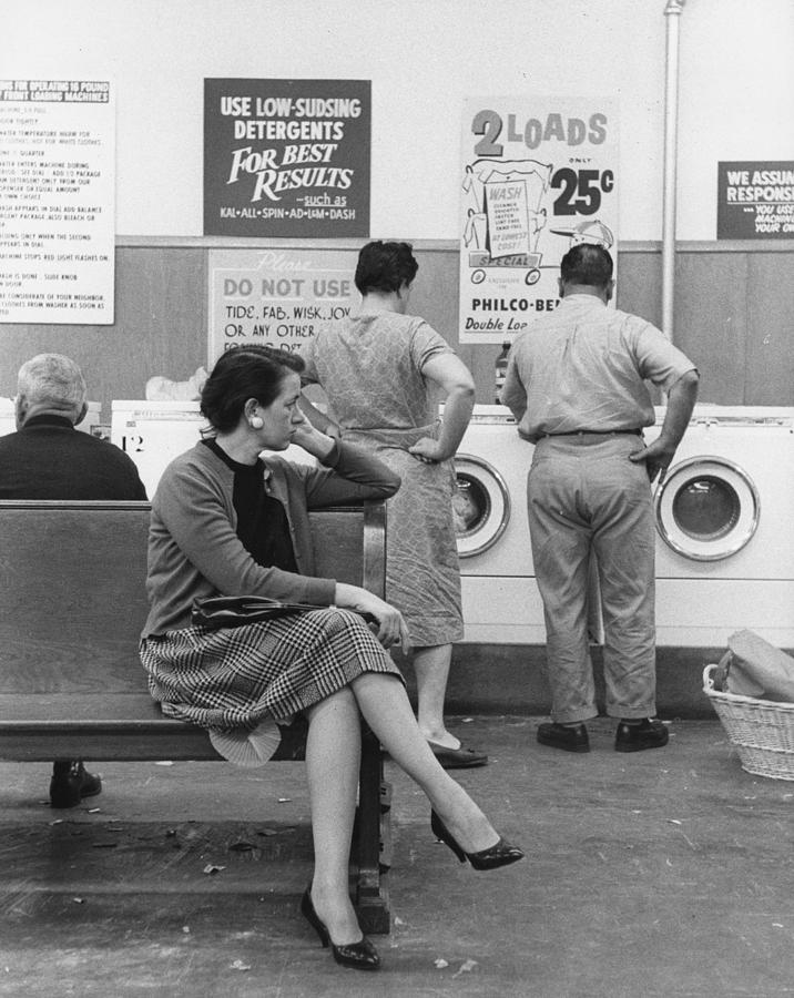 Impatient Washers Photograph by Winfield J. Parks Jr. Impatient Washers Photograph by Winfield J. Parks Jr.