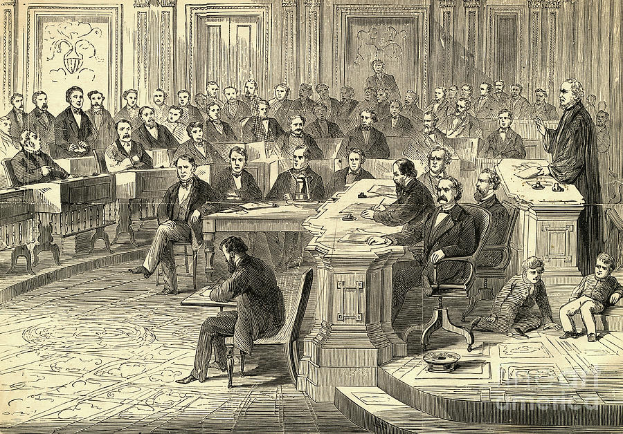 Impeachment Of Andrew Johnson Photograph By Bettmann Fine Art America   Impeachment Of Andrew Johnson Bettmann 