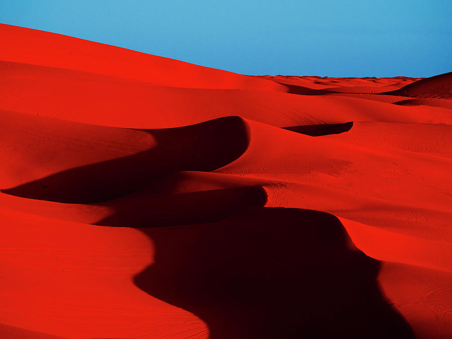 ø sporadisk kaos Imperial Sand Dunes in Red Photograph by MuzioArt Photography - Pixels