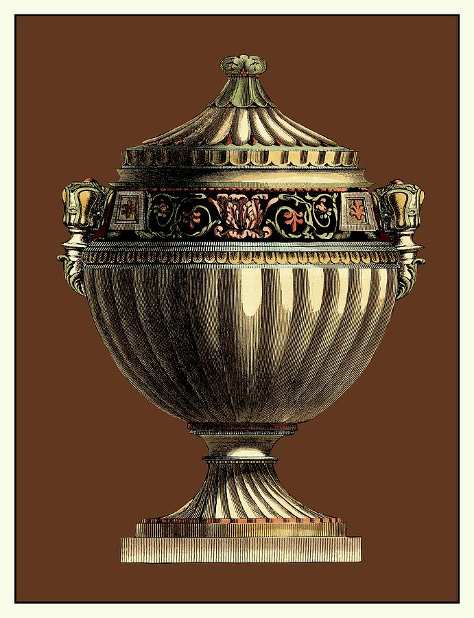 Decorative Painting - Imperial Urns Iv by Vision Studio