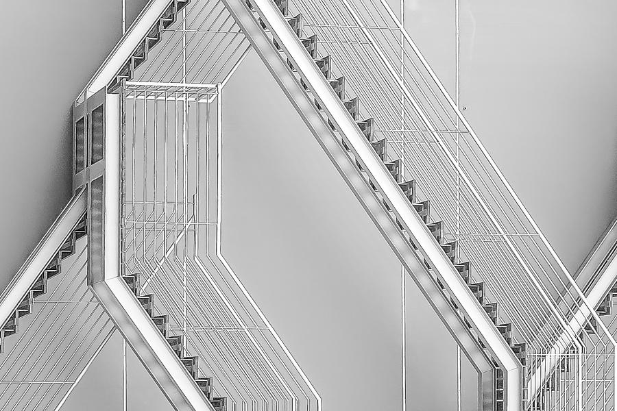 Impossible Staircase. Photograph by Miguel Silva