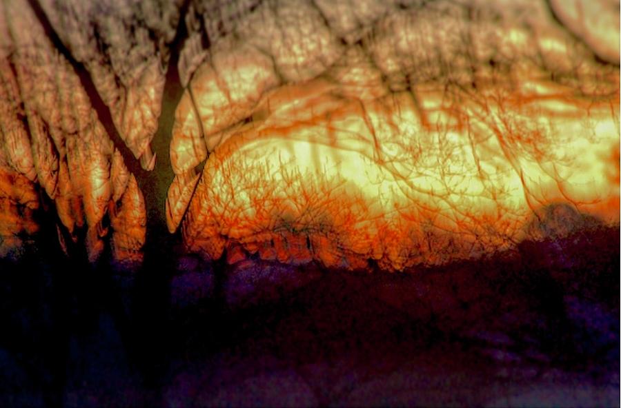 Impressionistic sunrise Photograph by Micky Roberts