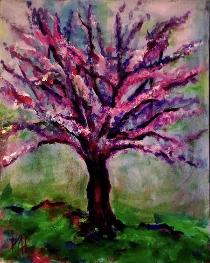 Tree Painting - Impressions of Autumn 2 by Art by Kar Tree Painting - Impressions of Autumn 2 by Art by Kar