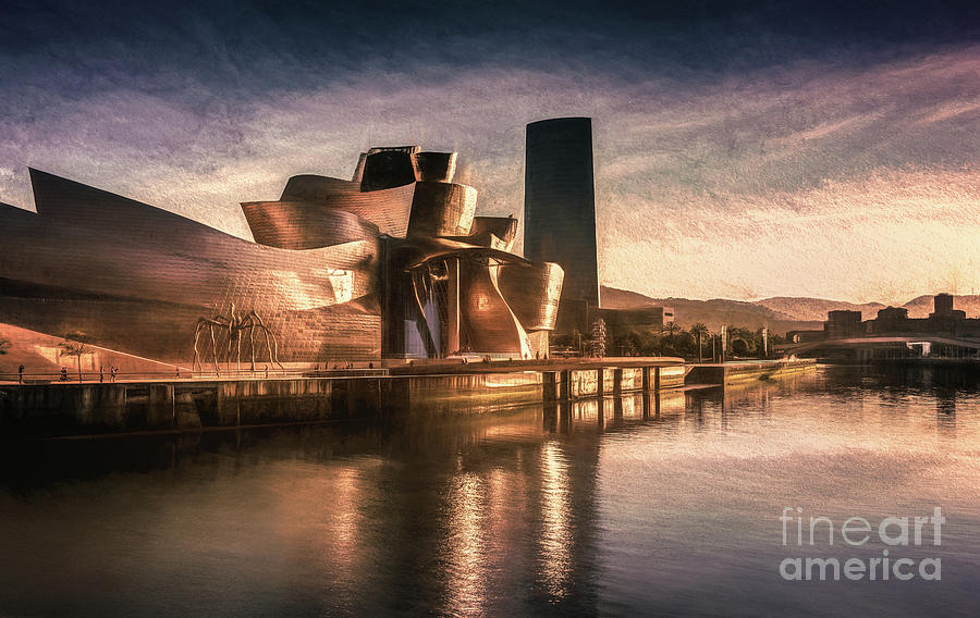 Impressions Of Spain, Bilbao No2 Photograph by Philip Preston