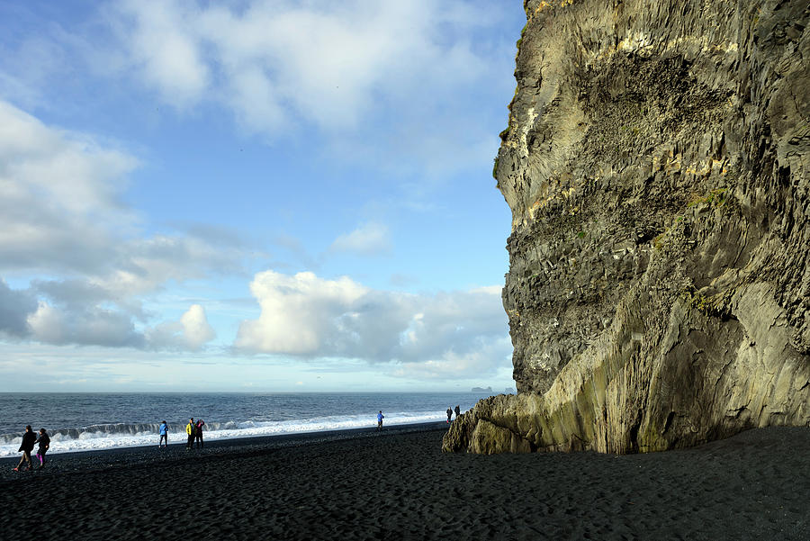 Impressive cliffs on Reynisfjara black beach Photograph by RicardMN Photography