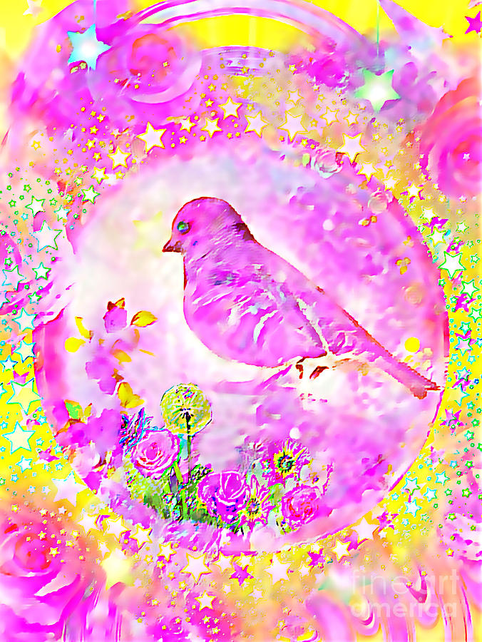 In A Birds View Digital Art by BelleAme Sommers