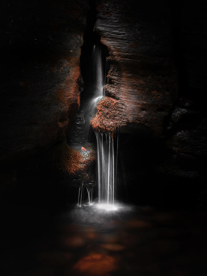 Waterfall Photograph - In A Whisper by Cristiano Giani