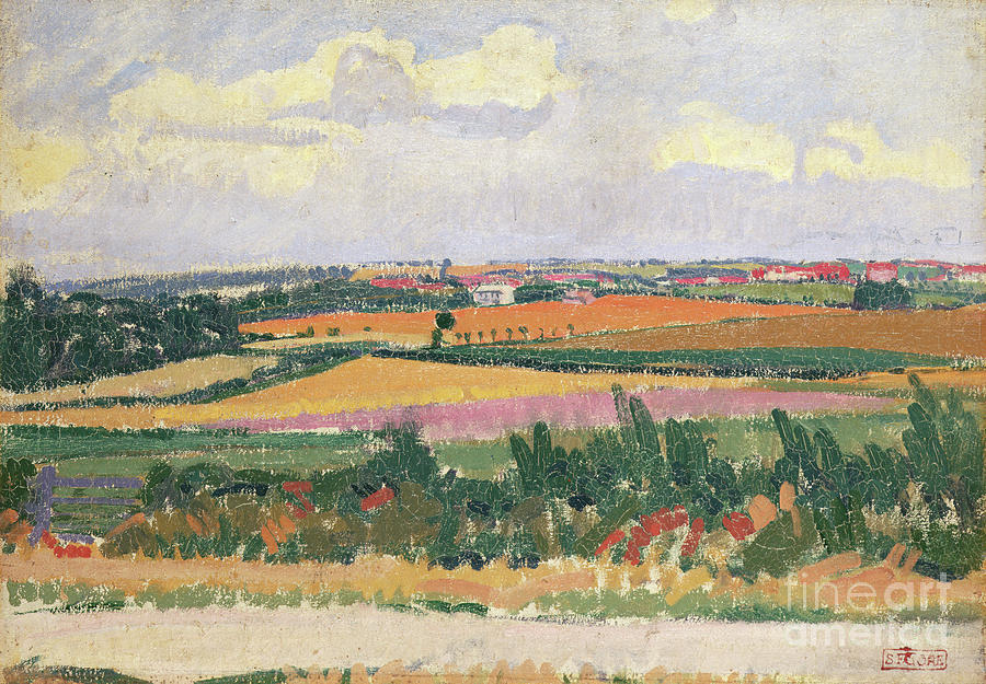 In Berkshire, 1912 Painting by Spencer Frederick Gore