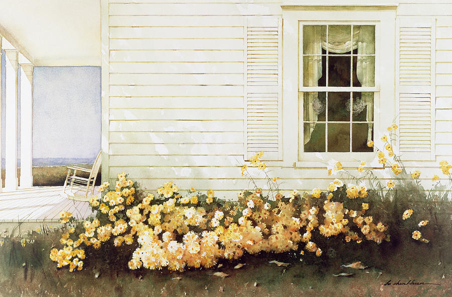 In Bloom Painting by Zhen-huan Lu In Bloom Painting by Zhen-huan Lu