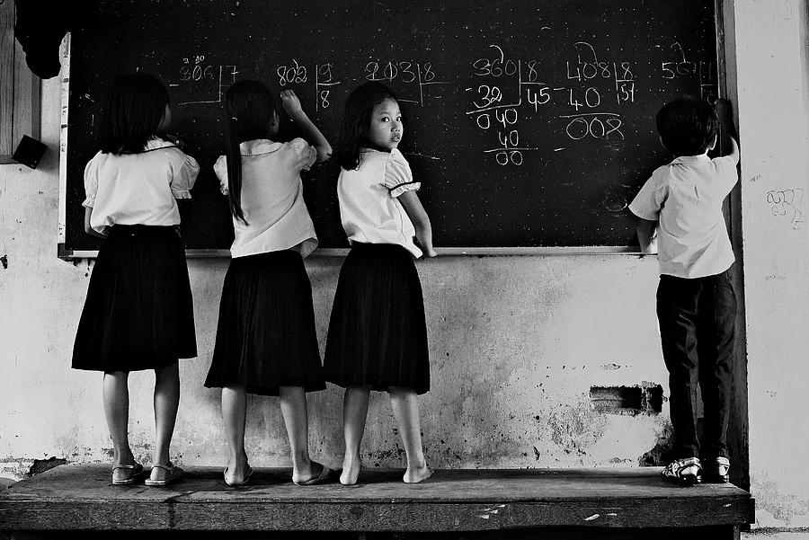 School Photograph - In Class by Shinjiisobe