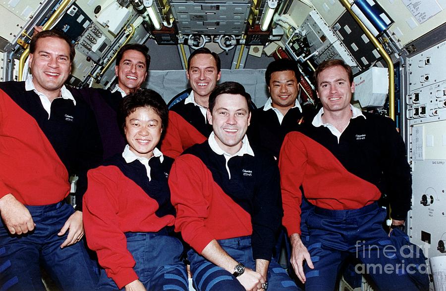 In Flight Crew Portrait Photograph by Nasa/science Photo Library - Fine ...