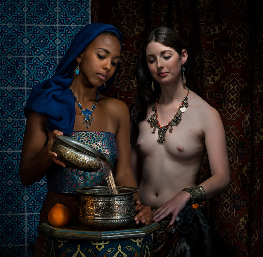 Nude Photograph - In Hammam II by Derek Galon, Ma, Frps, Fops