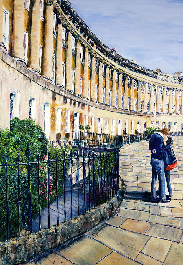 In Love In Bath Painting by Seeables Visual Arts