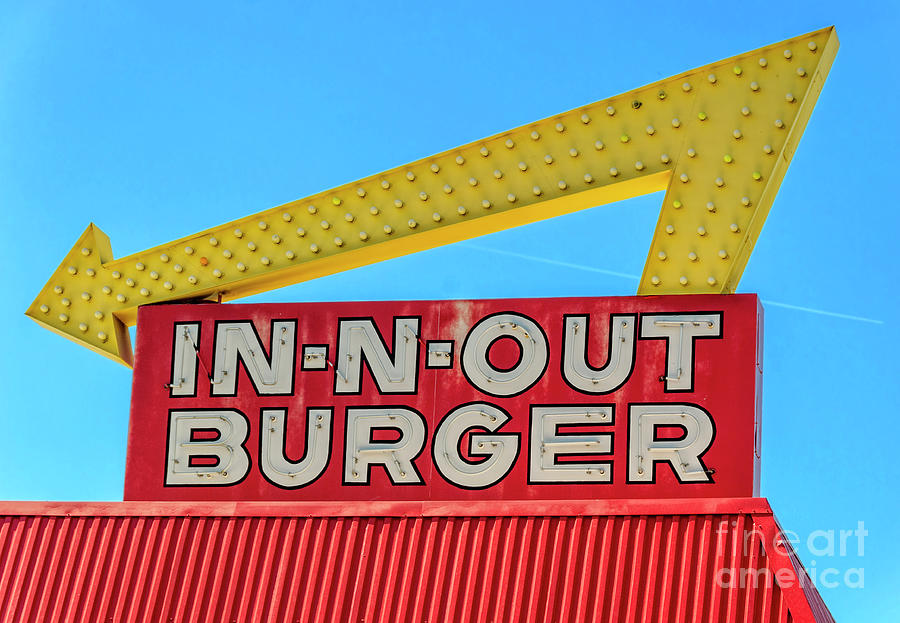 In N Out Burger Photograph by Lenore Locken