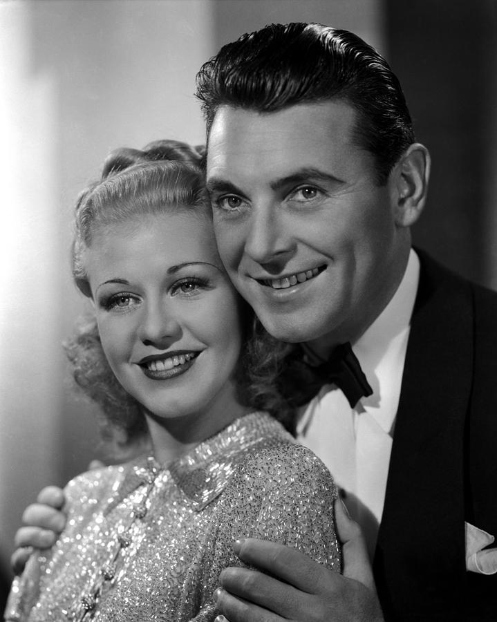 In Person Candid Portrait Of Ginger Rogers And George Brent, Circa 1935 ...