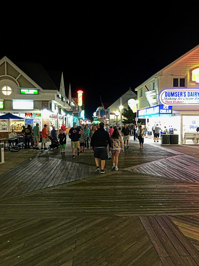 In Search Of Boardwalk Food Photograph
