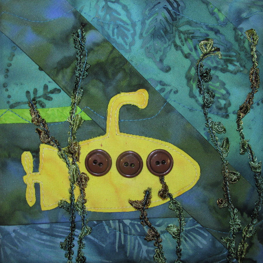 In Search of the Yellow Submarine Tapestry - Textile by Pam Geisel
