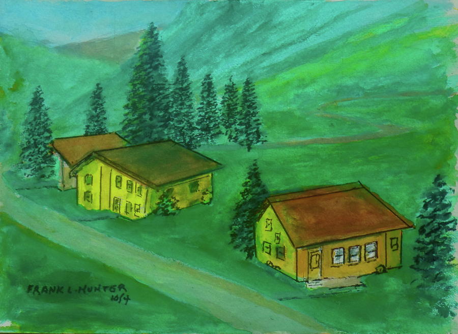 In The Austrian Alps by Frank Hunter In The Austrian Alps by Frank Hunter
