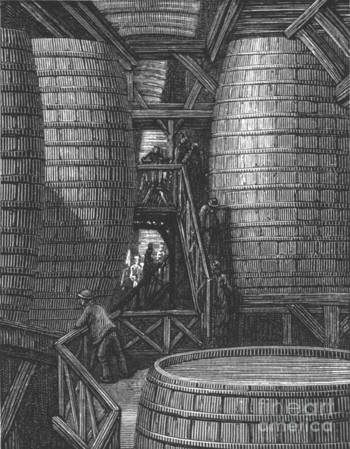 In The Brewery Drawing by Print Collector