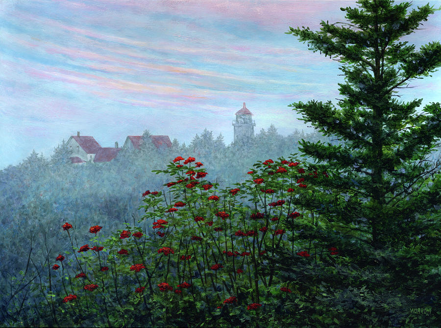 Nature Painting - In The Early Morning Light by John Morrow