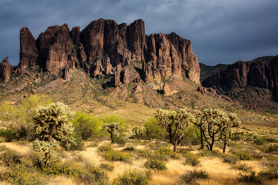In The Foothills Of The Superstitions  Photograph by Saija Lehtonen