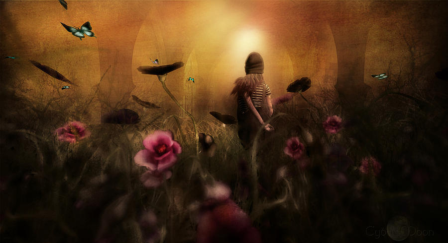 In The Garden Photograph by Cybele Moon