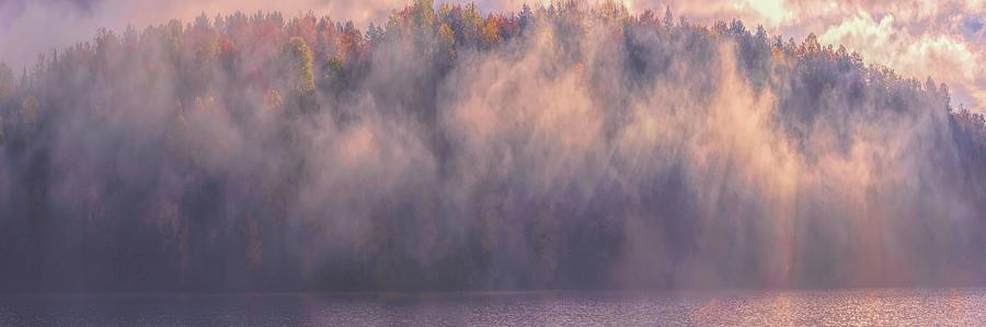 In the Mist Photograph by Lena Owens - OLena Art Vibrant Palette Knife and Graphic Design