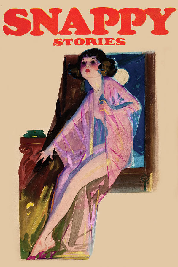 In the Moonlight Painting by Enoch Bolles