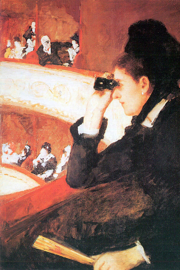 In the opera Painting by Mary Cassatt - Fine Art America