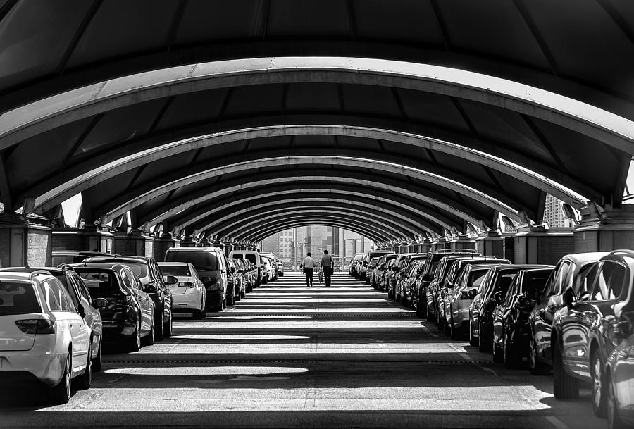 Street Photograph - In The Parking by Adolfo Urrutia Street Photograph - In The Parking by Adolfo Urrutia