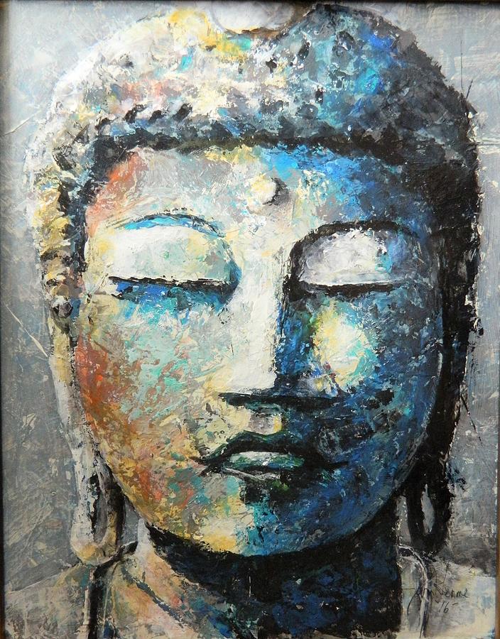 Budda Painting - In The Presence by John Henne