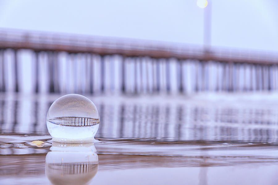 Avila Pier Photograph - In The Sand by Marnie Patchett Avila Pier Photograph - In The Sand by Marnie Patchett