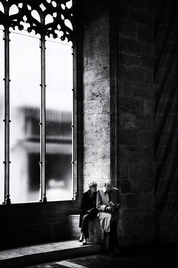 Black And White Photograph - In The Silence 2 by Massimo Della Latta