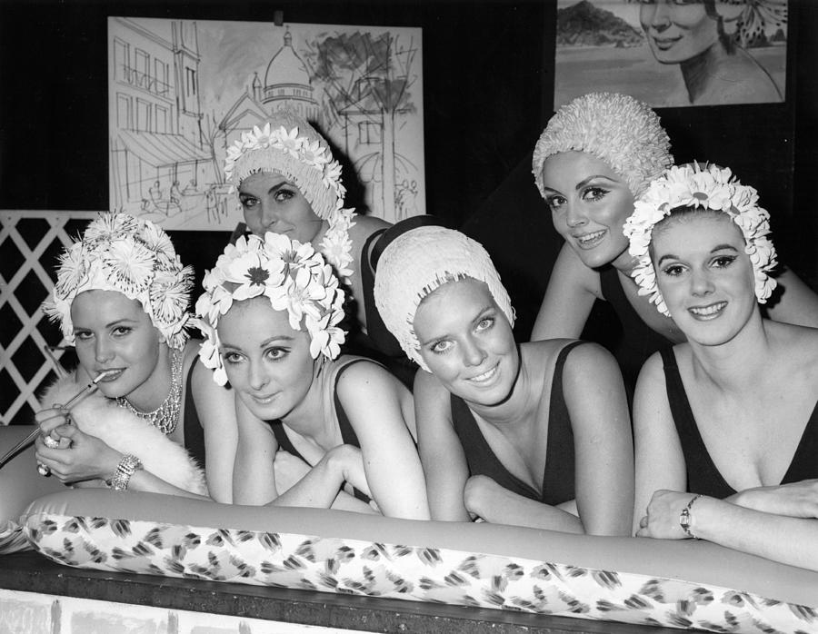 In The Swim 1966 Photograph by Reg Speller In The Swim 1966 Photograph by Reg Speller