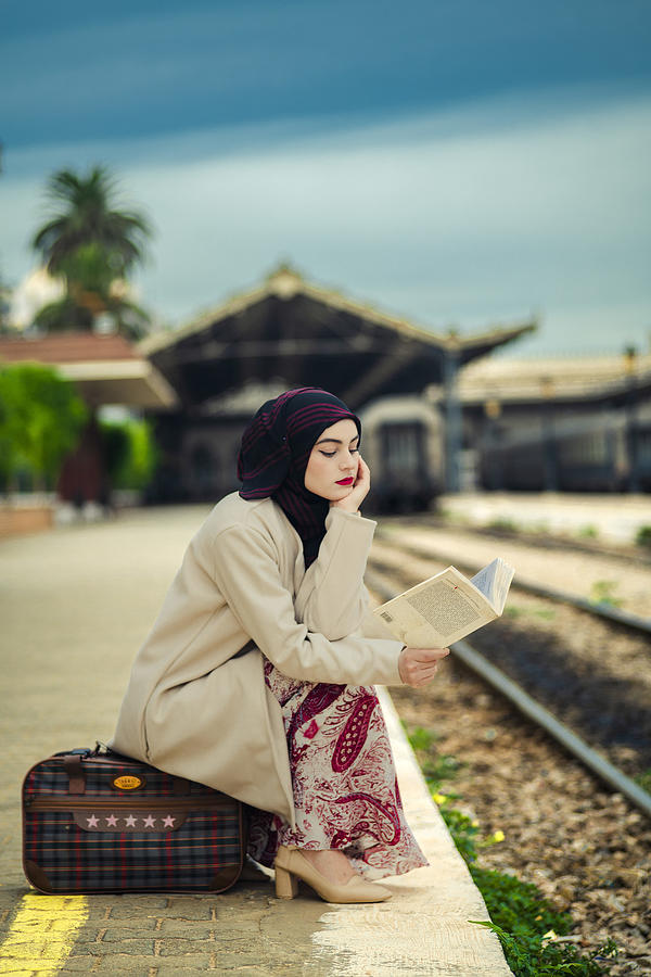 In The Train Station Photograph by Wail.hamdane